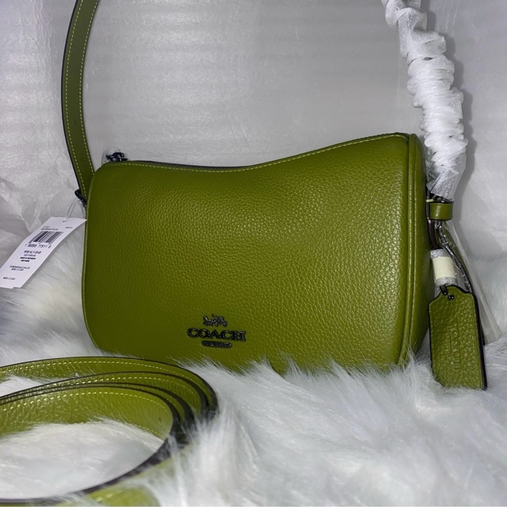 Coach 💚🩶💚 Kailey Shoulder crossbody leather purse Bag - Picture 8 of 16
